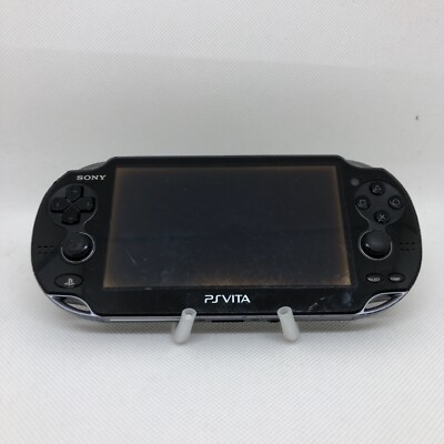 PS Vita PCH-1000 Sony Playstation Crystal Black Complete Box Set