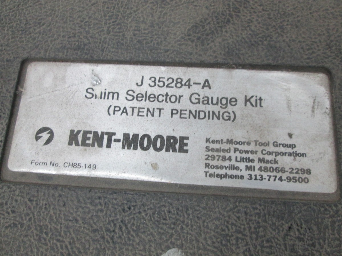 jina様 Kent Moore Special Service Tool Shim Selector Gauge Kit GM J