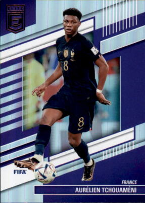 Karte 79 Aurelien Tchouameni (France) Panini Donruss Elite Fifa 22-23 Base Set