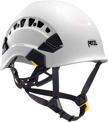 PETZL Comfortable Vertex Safety Vent Helmet with Chin Strap - Color Options