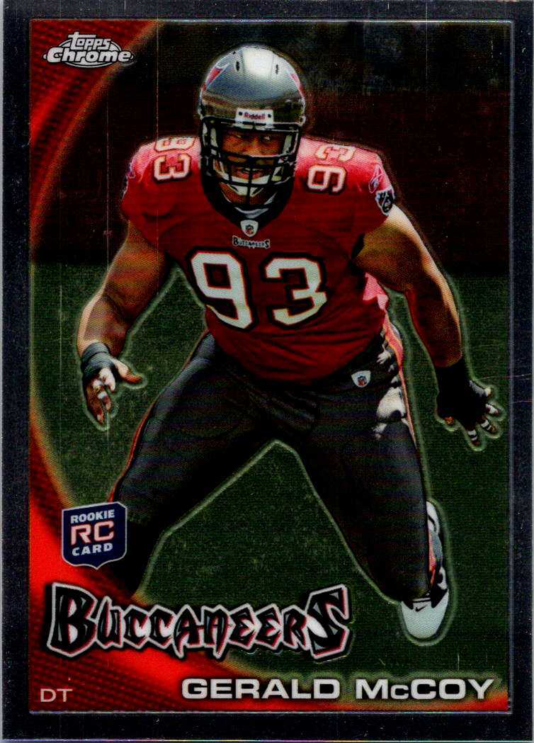2010 Topps Chrome #C170 Gerald McCoy 002652