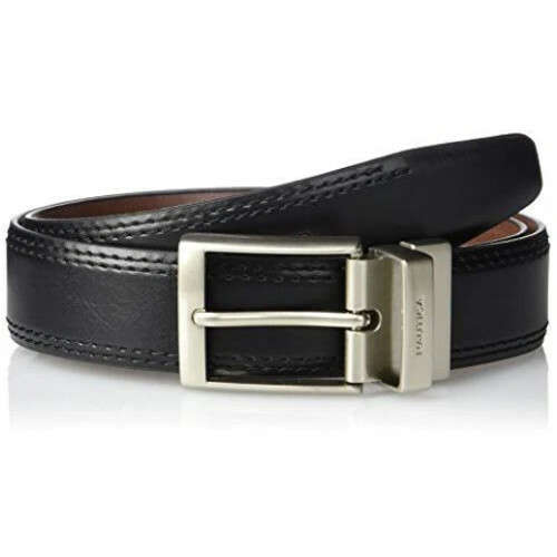 Leather Feather Edge Reversible Belt | eBay