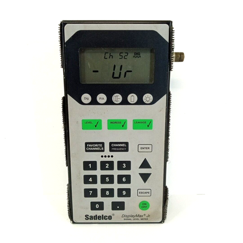 Sadelco DisplayMax Jr. 2000 Signalpegel CATV Meter Ingress Leckage Level Chanel - Bild 3 von 13