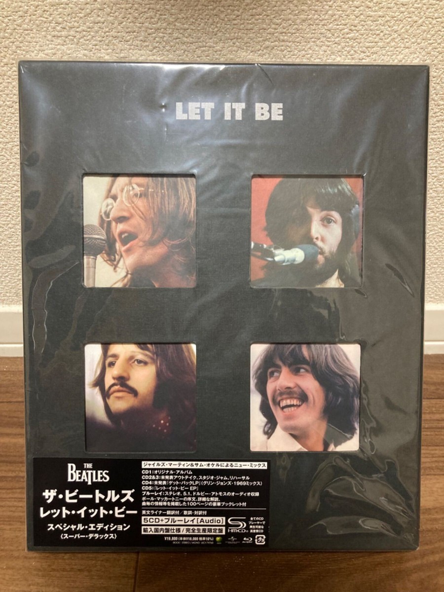 ビートルズ Let It Be スペシャルエディション 5CD +Blu-ray Let It Be Special Edition - Super Deluxe 5CD/1Blu-Ray - The