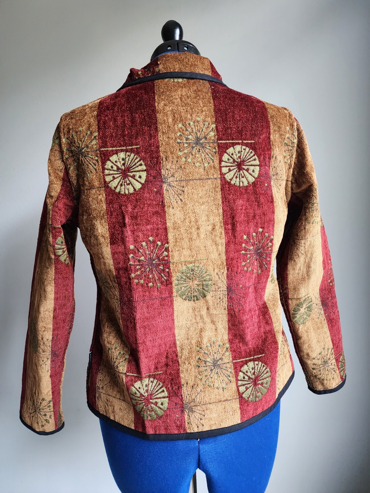 Reversible Fall Boho Tapestry Jacket Artisanal Bu… - image 7