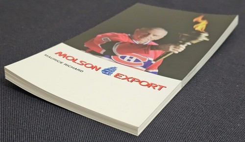 MAURICE ROCKET RICHARD - MONTREAL CANADIENS - MOLSON EXPORT - POSTCARDS LOT (25) - Picture 4 of 7