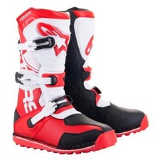 2023 STIVALI BICI ALPINESTARS TECH T TRIALS. ROSSO. TUTTE LE TAGLIE. ***OFFERTA SPECIALE***