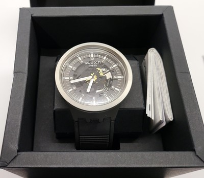 Swatch IRONY Big Bold 2023 - SB07S105 - Dark IRONY - New - | eBay 