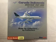 Star Jets sjgia009 1:500 Diecast Airliner Garuda Indonesia Boeing 747-400