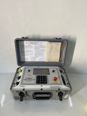 Megger Drei Phasen Transformator Verwandelt Verhältnis Ttr Tester Catolog 550503