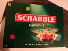 SCRABBLE CLASSIQUE..Édition FRANÇAISE. Complet 1999 plateau Vert Âge 10+N°3