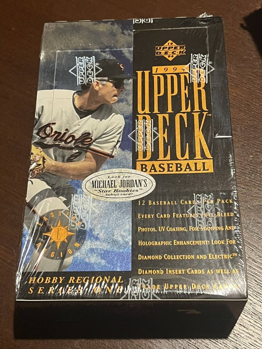 1994 UPPER DECK BASEBALL SERIES 1 Hobby SEALED BOX JORDAN GRIFFEY