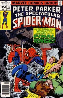 Spectacular Spider-Man (1976) #  15 (6.5-FN+) Razorback, Man-Beast 1978