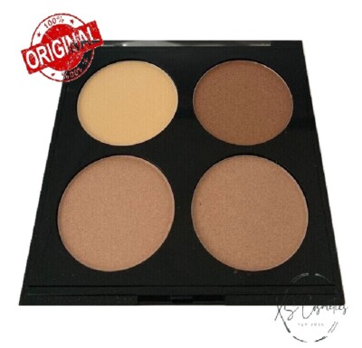 w7 STROBE TIME IIT'S GLOW TIME, 4 Shimmering Powders