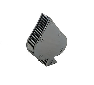 Harley air cleaner Chrome Spade style fits CV carb CV Injection