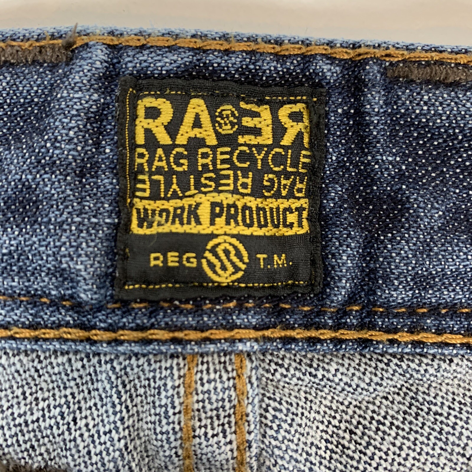 RAER RAG RECYCLE Men’s Jeans ‘Work Product ’ Sz 30/3… Gem