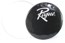 20" Bass Drum Batter and Resonant Heads, Rogue Branded SET NEW  #R6175