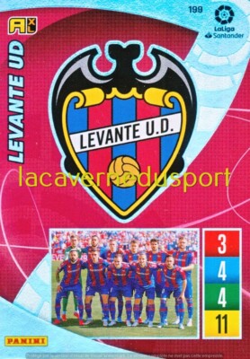 199 SCUDO BADGE # LEVANTE UD PANINI LEAGUE SANTANDER 2021 2022 ADRENALYN