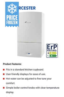 Worcester Bosch 28CDI Compact COMBI BOILER Supplied Fitted