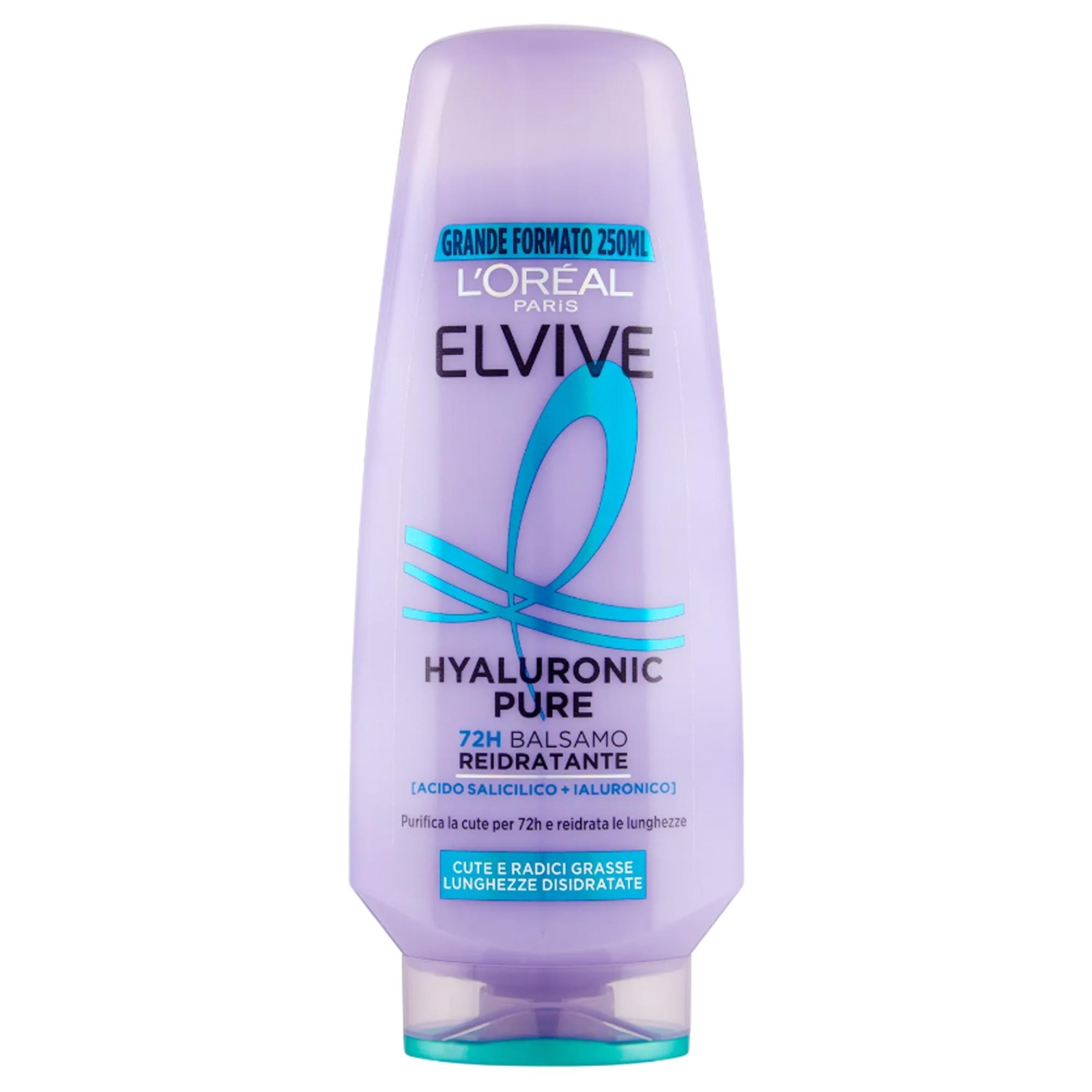 LOREAL ELVIVE HYALURONIC PURE BALSAMO 250ML PER CUTE E RADICI GRASSE