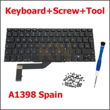 New Spanish For Macbook Pro Retina 15" A1398 Spain Keyboard 2012 2013 2014 2015