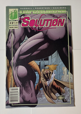 The Solution #3 - Malibu Comics 1993  Newsstand Variation