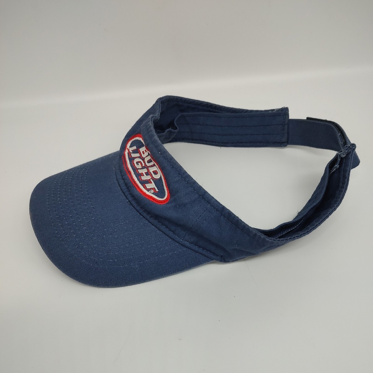 Bud Light Visor Blue Budweiser Golf Hat Beer Baseball  display picture 2