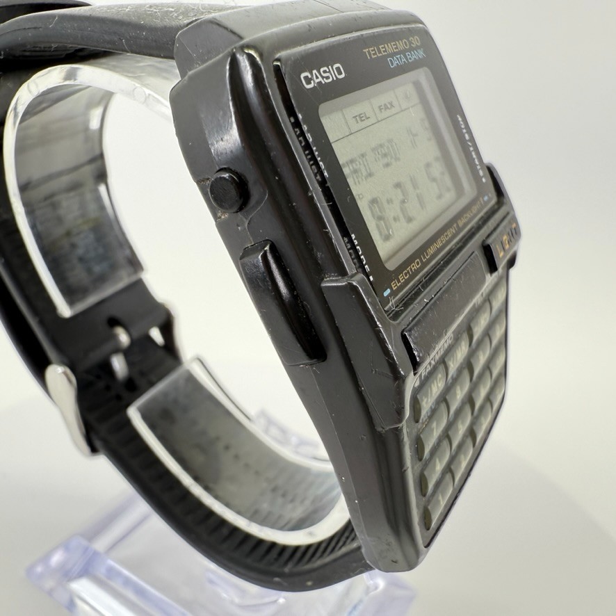 Casio Telememo 30 Data Bank 1253 DBC-30 Men's Watch - FOR PARTS OR REPAIR