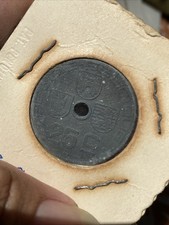 1943 Belgium 25 Centimes - Coin Vtg Good Condition