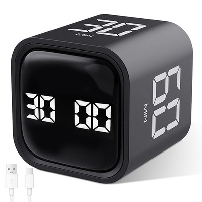 GuDoQi Multi-Function Cube Timer, 5/10/30/60 Min & Custom Count Down, Include...