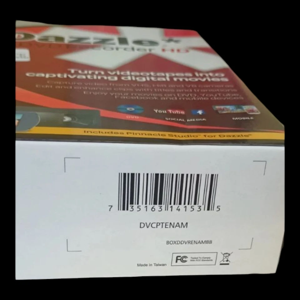 Dazzle DVD Recorder HD Video Capture Device + Pinnacle Video Editing Software - Image 3 of 3