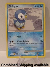 Piplup 5/12 DP Trainer Kit: Manaphy & Lucario NM English 16204