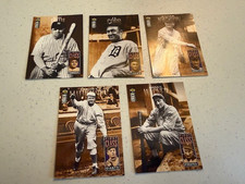 1996 Collector's Choice COMPLETE 5-Card FIRST CLASS Set Babe Ruth WAGNER Cobb ++