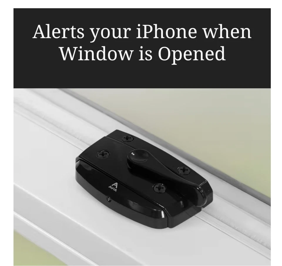 Avia Smart Sash Fastener. Alerts Your iPhone or Apple Watch When Window is... - Image 2 of 4