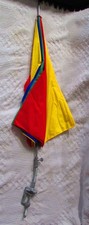 Vintage Colorful Umbrella With Clamping Handle