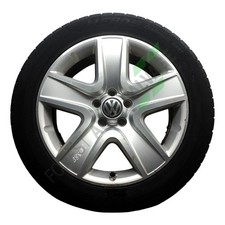 2011 VOLKSWAGEN TIGUAN ALLOY WHEEL WITH TYRE 5N0601025Q