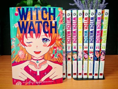 Witch Watch Manga English Vol 1-13 Full Set Comic by Kenta Shinohara Free Ship