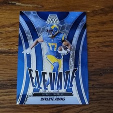 Panini Mosaic 2025 Elevate Davante Adams #17 Los Angeles Rams Football