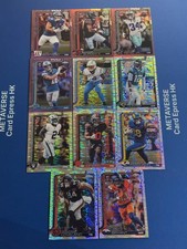 2025 Topps Chrome Football RC Rookie Lot 11 Skattebo Burden Revel Jr. Refractor