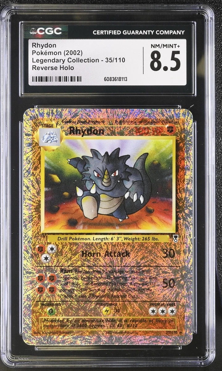 Pokémon TCG Legendary Collection 8.5 Graded Individual Collectible