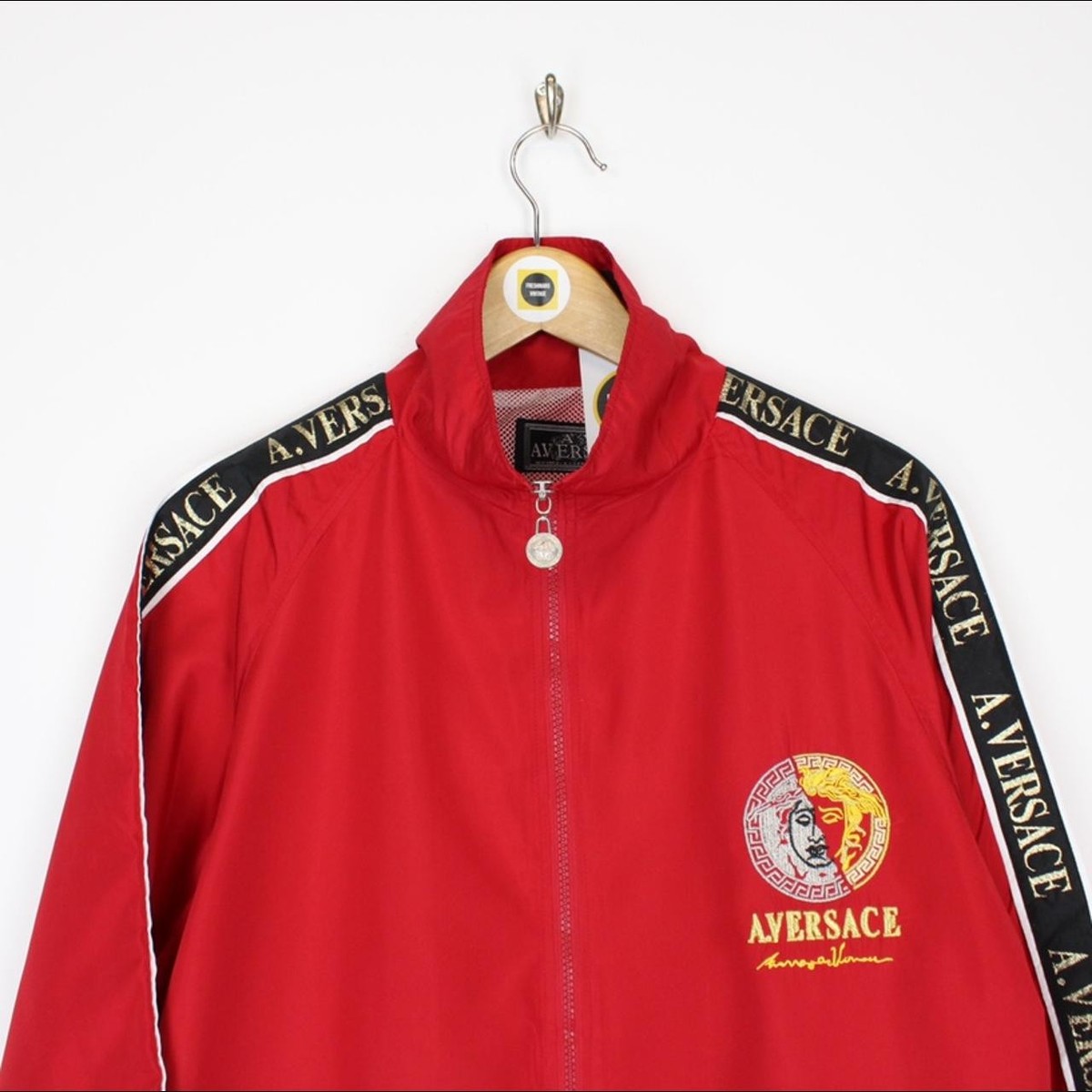 90’s archive “ALFRED VERSACE” zip jacket Alfredo Versace Jacket Coats Zipper - Etsy