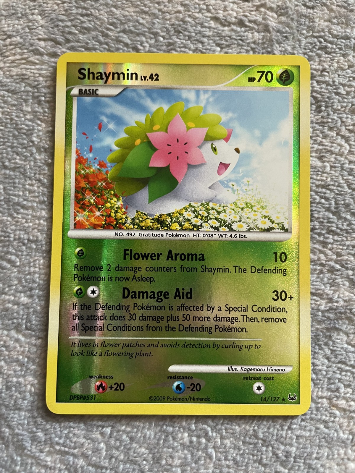 Pokémon Card - Shaymin (14/127 - Platinum)