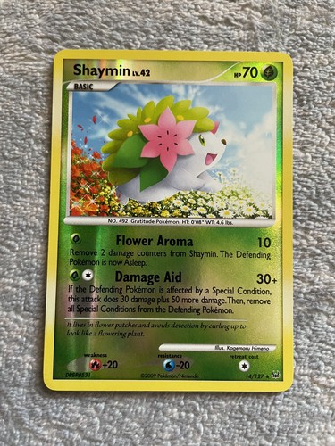 Pokémon Card - Shaymin (14/127 - Platinum)