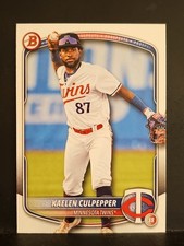 2025 Bowman Draft #120 Kaelen Culpepper TWINS