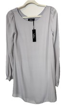 Lulu's Shift Dress Women's Size XS Lined Chiffon Pullover Dressy Feminine NEW