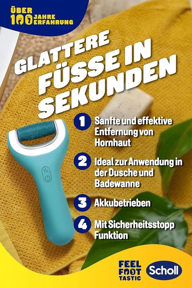 Scholl Velvet Smooth electric callus remover Pro (FREE SHIPPING) - Bild 4 von 4