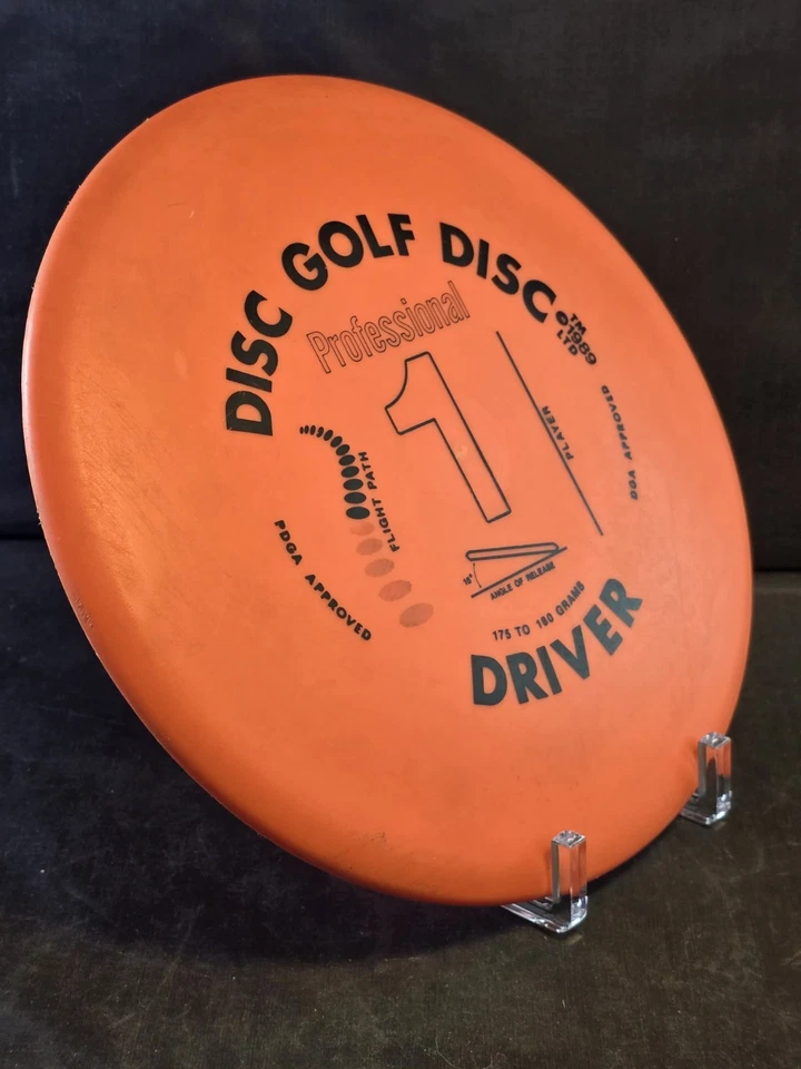 1989 Innova Disc Golf Disc Old School Professional #1 Driver 178g Rare DGA  - Image 4 of 4