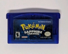 Pokemon Sapphire Nintendo Gameboy Advance  AUTHENTIC game only
