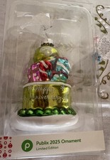 Publix Christmas Ornament 2025 Limited Edition 95 Years Collectible