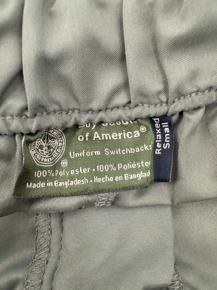 Boy Scout of America Pants Relaxed Small Uniform Switchbacks Convertible - Image 3 of 4